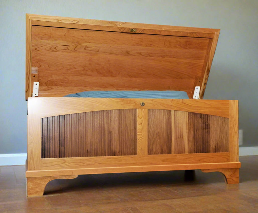 Amish Mission Panel Waterfall Cedar Chest