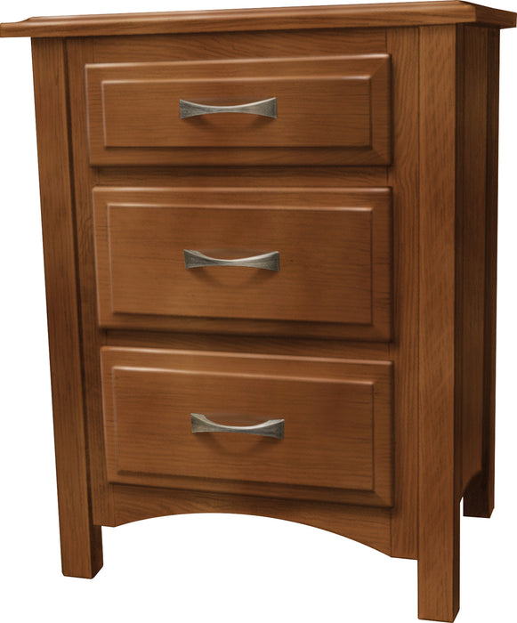 Amish Postal Deluxe Nightstand