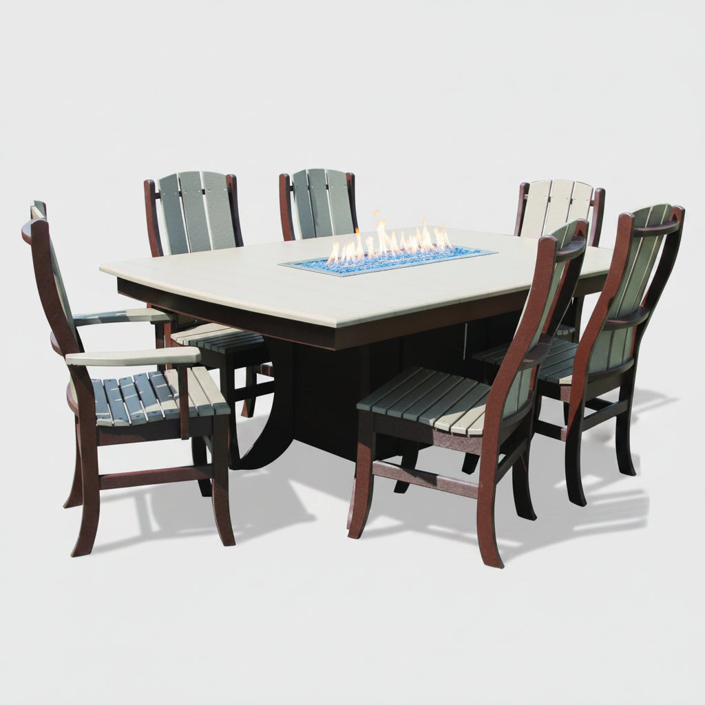 Amish Paradise Firepit Table