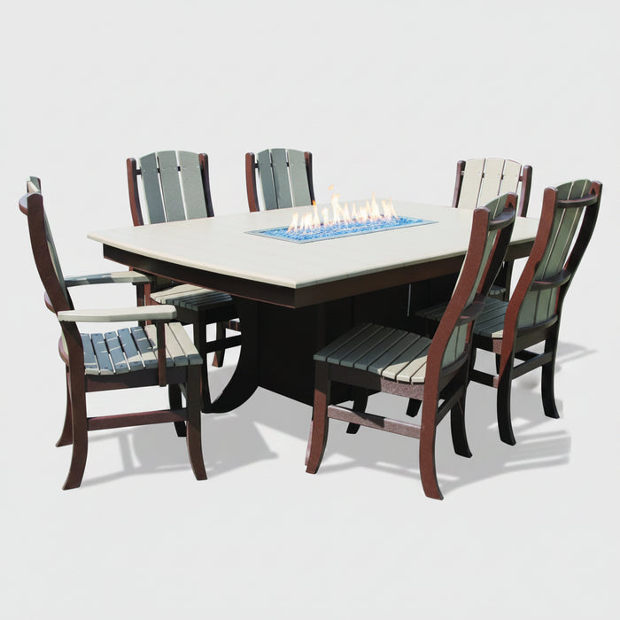 Amish Paradise Firepit Table