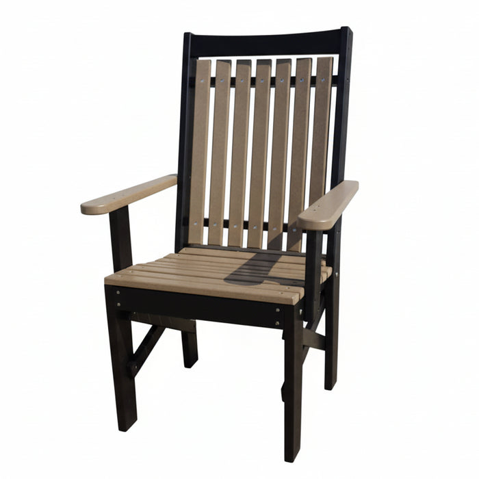 Amish Mission 40" x 72" Table & 6 Mission Chairs