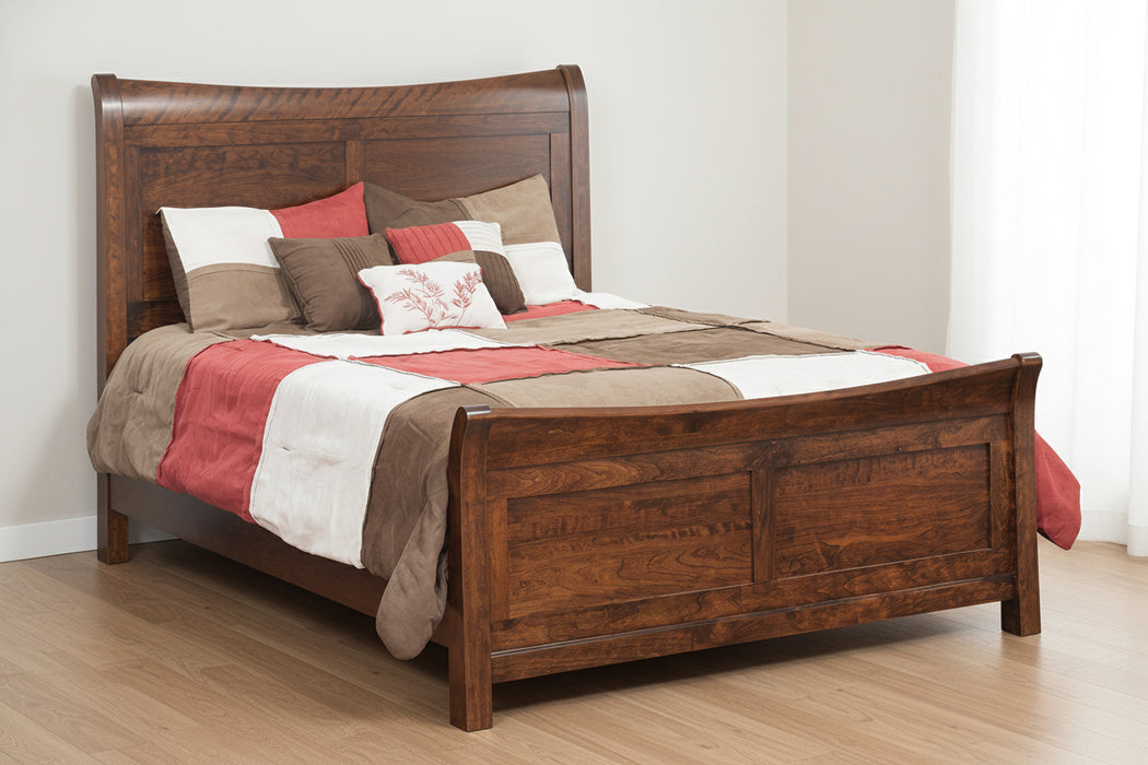 Amish Arlington Sleigh Bed