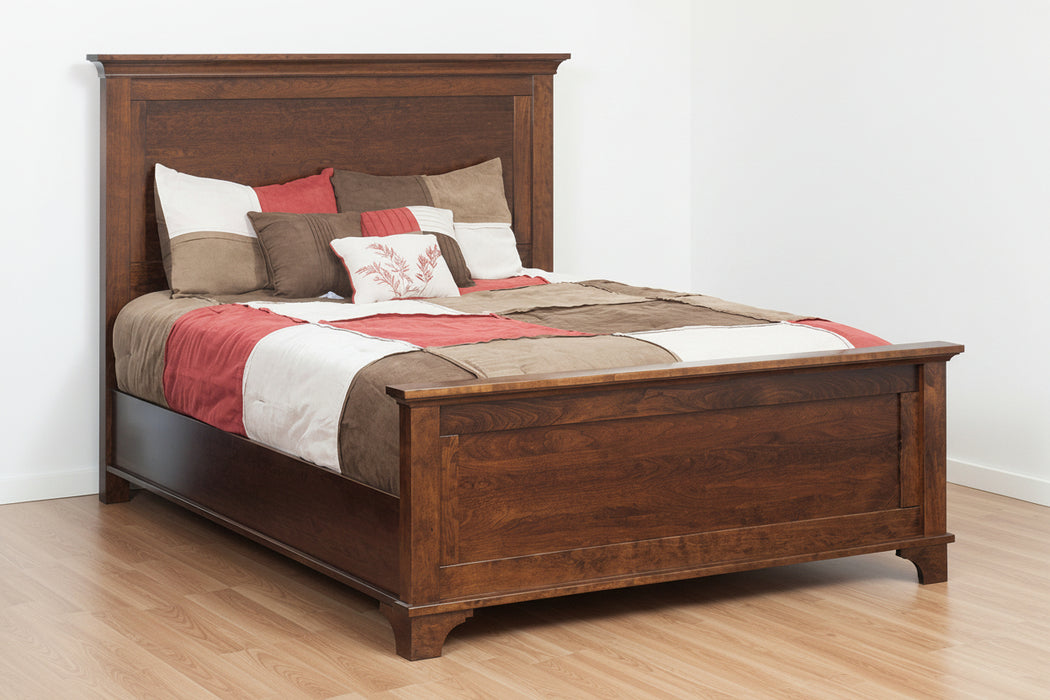 Amish Arlington Panel Bed